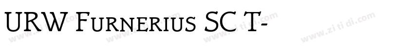 URW Furnerius SC T字体转换